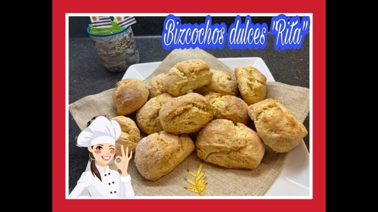 Receta de Bizcochitos dulces