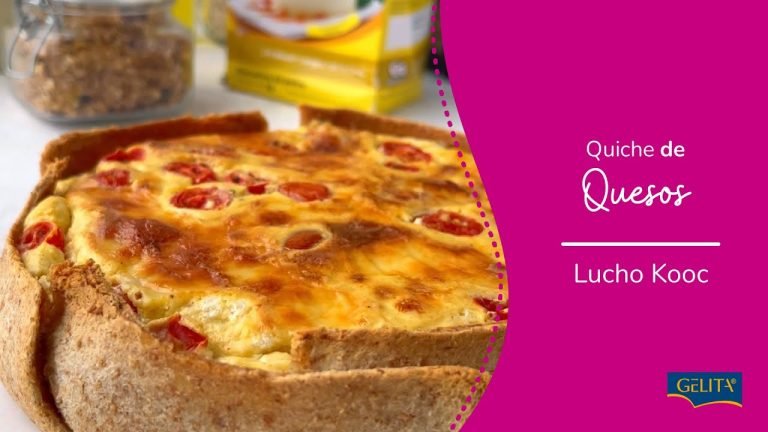 Receta de Quiche de tomate a los dos quesos