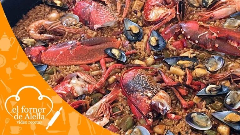 Receta de Paella de bogavante