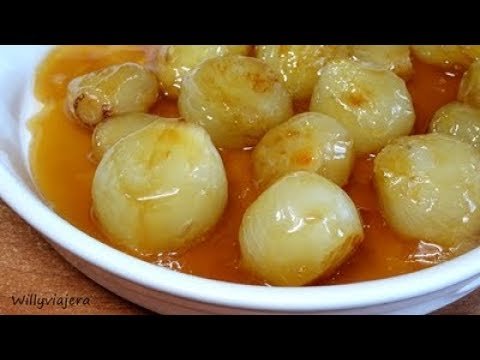 Receta de Cebollas glaseadas con miel