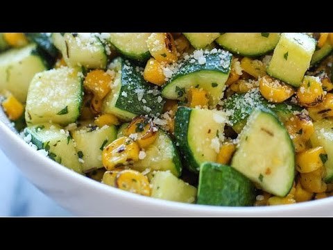 Receta de Ensalada de calabaza y elote