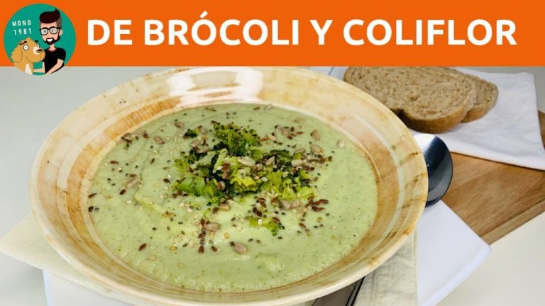 ▷ Receta de Crema de brócoli y coliflor | Actualizado mayo 2023