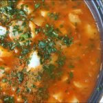 Receta de Guiso de gallo al vino