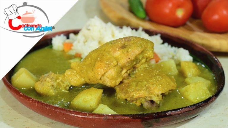 Receta de Pollo en salsa verde