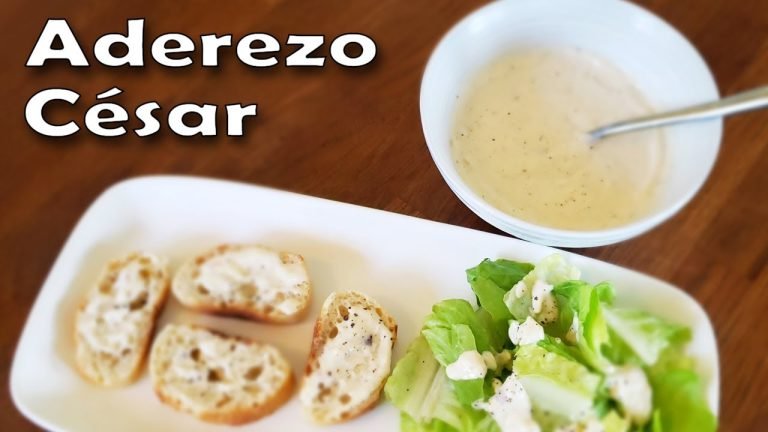 Receta de Caesar salad y su salsa