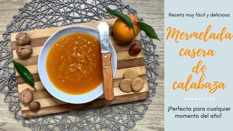 Receta de Confitura de calabaza