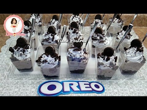 Receta de Copa mascarpone con Oreo de fresa