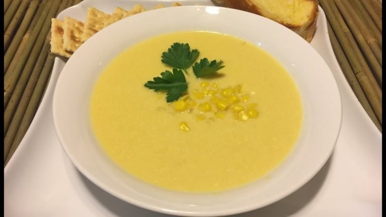 Receta de Crema de maíz
