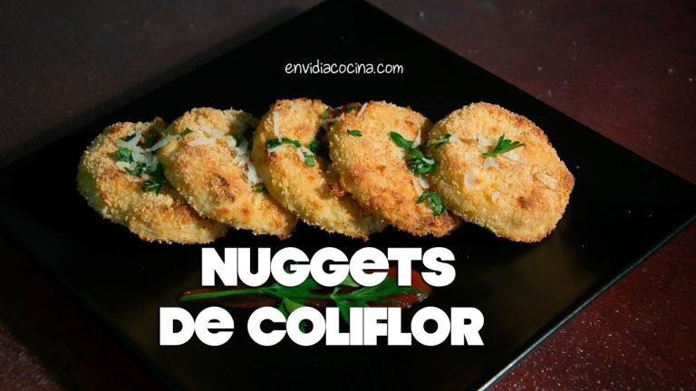 Receta de Nuggets de coliflor veganos