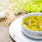 Receta de Crema de br&oacute;coli y calabac&iacute;n