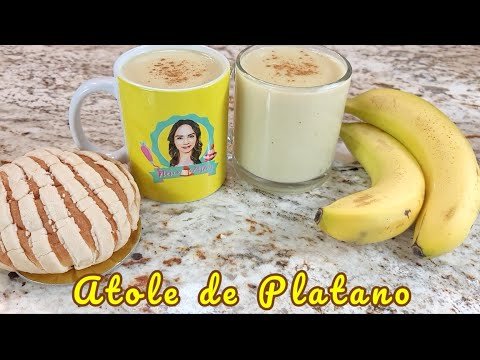 Receta de Atole de platano