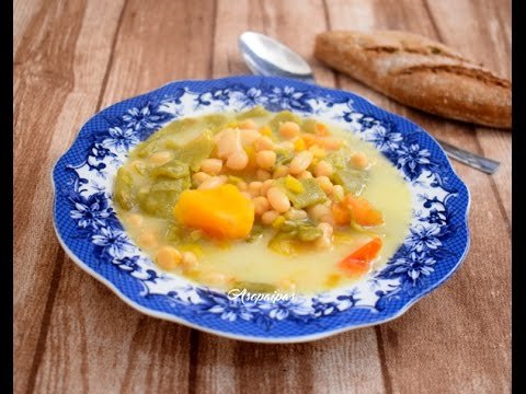 Receta de Sopa de legumbres casera