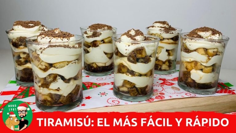 Receta de Vasitos de tiramisú sin huevo