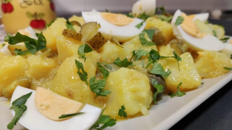 Receta de Ensalada templada de patatas