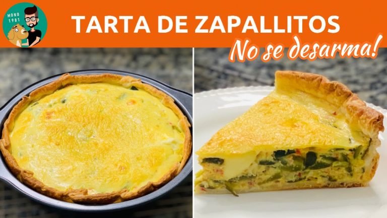 Receta de Tarta de zapallitos verdes