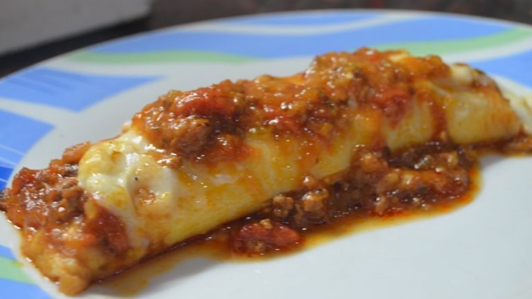 Receta de Canelones de ricota