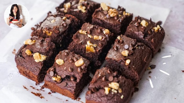 Receta de Brownie de chocolate saludable