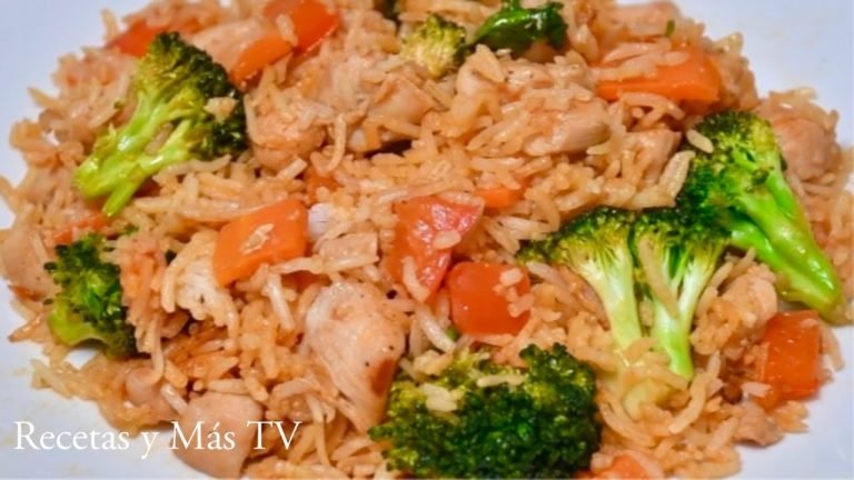 ▷ Receta de Arroz con brócoli y pollo | Actualizado junio 2023