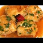 Receta de Mero al horno con vino blanco y cebolla