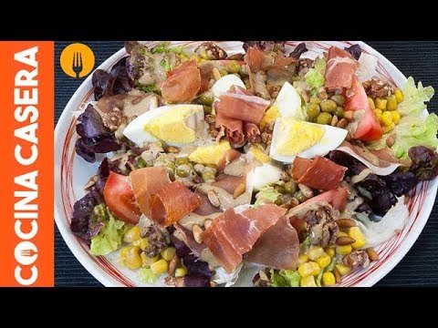 Receta de Ensalada de jamón