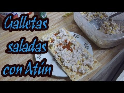 Receta de Galletitas con tuna