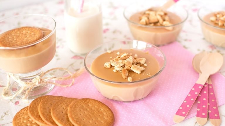 Receta de Crema de galletas y caramelo