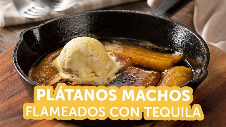 Receta de Plátanos flameados