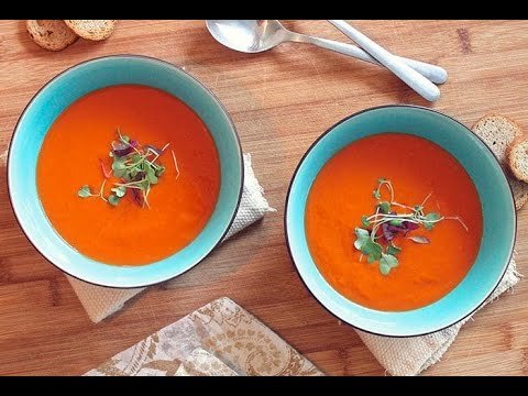 Receta de Crema de Tomate caliente