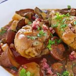 Receta de Alitas de pollo con salsa barbacoa y miel