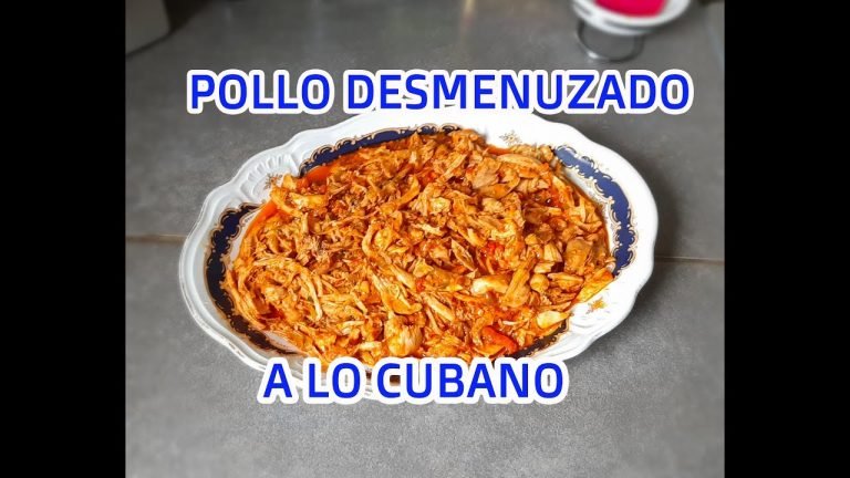 Receta de Pollo ripiado