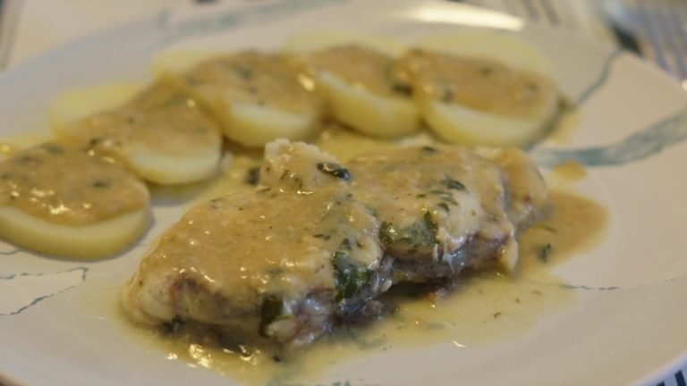 Receta de Lomo de Rape al Vino