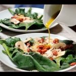Receta de Ensalada con pi&ntilde;a y langostinos deliciosa