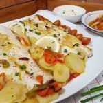 Receta de Bonito con salsa de chipir&oacute;n