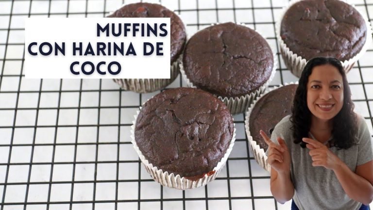Receta de Muffins de coco y chocolate