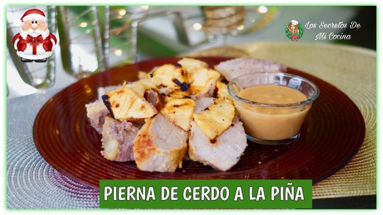 ▷ Receta de Pierna de puerco en salsa de piña | Actualizado mayo 2023