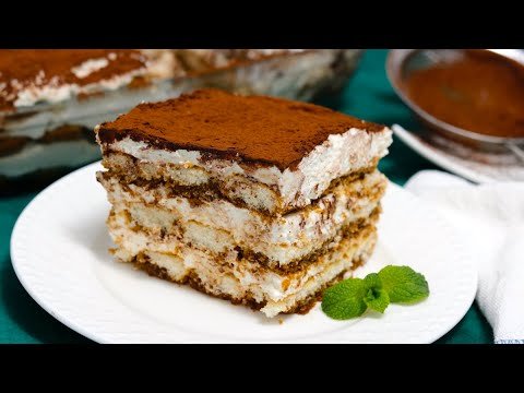 Receta de Tiramisú sin huevo