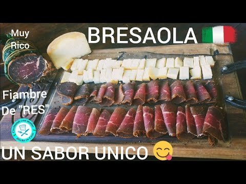 Receta de Bresaola con pimentón