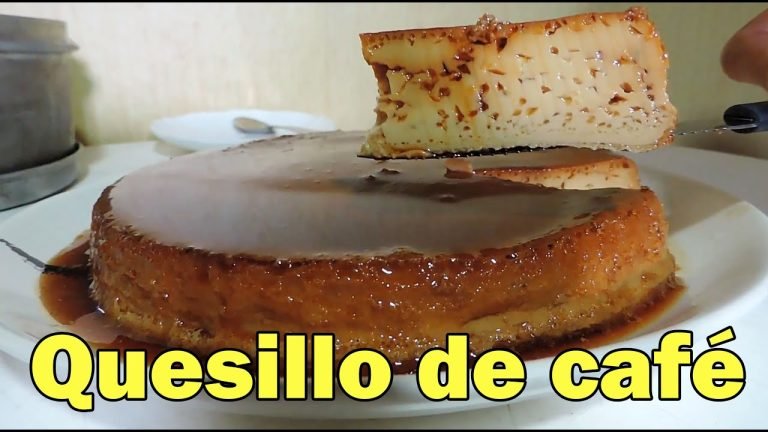 Receta de Quesillo de cafe