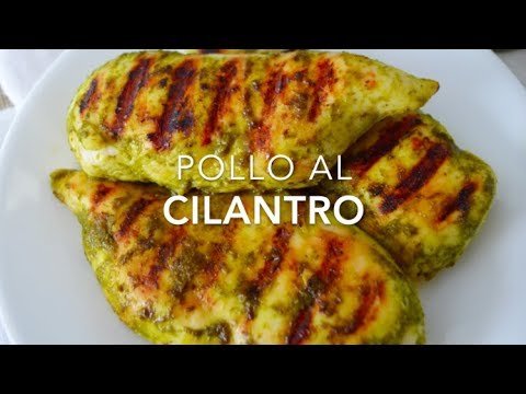 Receta de Pollo al cilantro