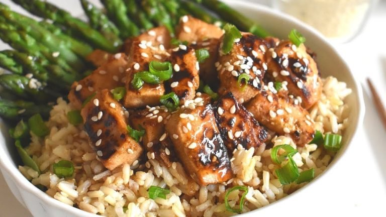 Receta de Tofu en salsa teriyaki