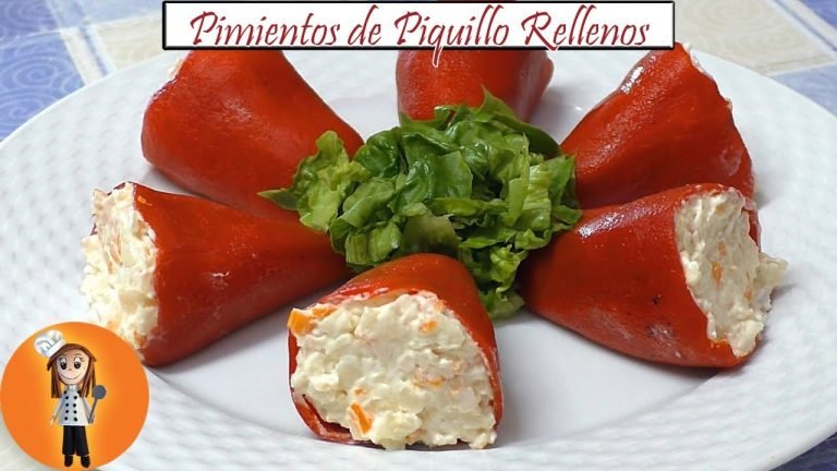 Receta de Pimientos del piquillo rellenos fríos