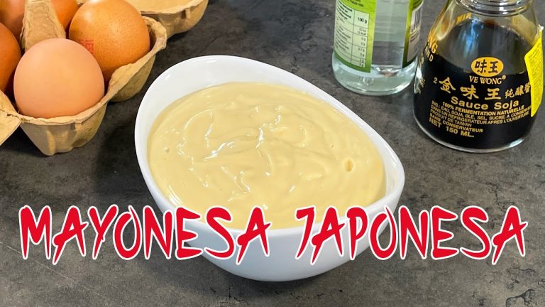 Receta de Sabrosa Mayonesa japonesa