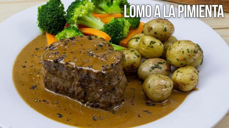 Receta de Lomo a La Pimienta