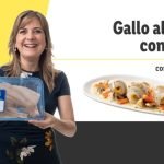 Receta de Dorada con langostinos al ajillo