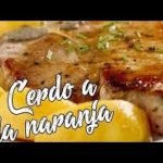 Receta de Cerdo con salsa de coco