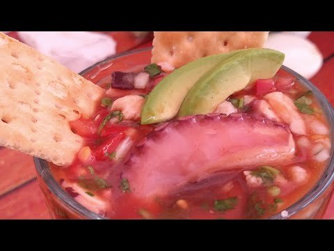 Receta de Ceviche de pulpo y pescado