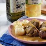 Receta de Cerdo con salsa de coco