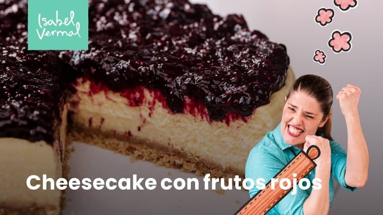 Receta de Cheesecake de frutos rojos