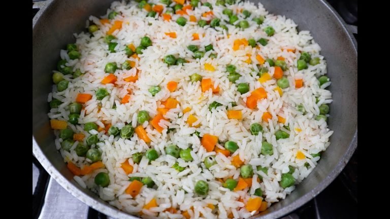 Receta de Arroz primavera