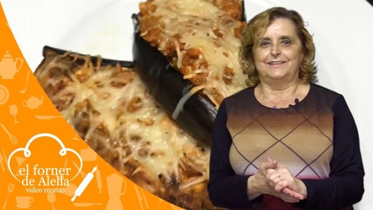 Receta de Berenjena rellena de atún